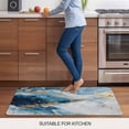 thumbnail image 5 of Blue Oil Painting Door Mat&nbsp;Indoor Outdoor Entrance, Non Slip Rug for Kitchen Bathroom Entryway Rug, Modern Marble Art Abstract Washable Doormat Floor Mat for Office Home Decor 20x31.5 Inch, 5 of 8