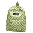 thumbnail image 2 of Mochila escolar, mochila de gran capacidad, bonita, con asa superior, mochila informal para verde, 2 of 9