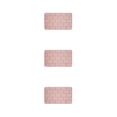 thumbnail image 4 of Toystoory Alfombra de baño de textura con fuerte absorción de agua exquisitas alfombras de baño lavables a máquina hechas a mano rosa Type1 NO1, 4 of 6
