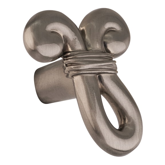 Amerock BP19250G10-XCP2 Cyprus Novelty Cabinet Knob 1-3/4" Diameter  Satin Nickel - pack of 2