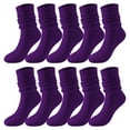 thumbnail image 1 of 5 Paires de Chaussettes Unies Femmes Cuissardes Chaussettes de Botte Chaussettes Douces Froncées Bas Bas de compression Rouge, 1 of 4