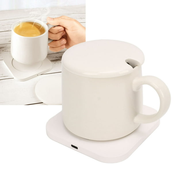 Chauffe-tasse électrique compact Salton pour café et thé, noir