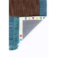 thumbnail image 5 of Novogratz ATTICATC-4NVY3050 3 x 5 ft. Attic-4 Rectangle Rug - Navy, 5 of 5