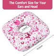 thumbnail image 4 of Ear Piercing Pillow for Side Sleepers Pillows with Holes for Ear Pain,Donut Pillow for Ear Side Sleeping Pillow for Adults CNH Ear Pain Relief Pressure Sores Ear Pillow with Hole in Center, 4 of 6