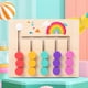 thumbnail image 1 of Juguetes de aprendizaje Montessori Slide Color and Shape Matching Preschool Logic Game para niños pequeños (5 colores), 1 of 3