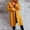 Yellow, variant on Nrmrqz Stylish Womens V-Neck Long Sleeve Hooded Cardigan Sweater Blouse - Cozy Casual tops for Fall And Winter Fashion