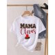 thumbnail image 1 of Camiseta de manga corta con estampado de árbol para mujer, blusa bonita de los años 90, ropa de Navidad, camiseta estampada, 1 of 5