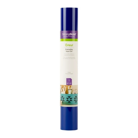 Cricut Everyday Iron-On Vinyl, Royal, 12" x 24" Roll