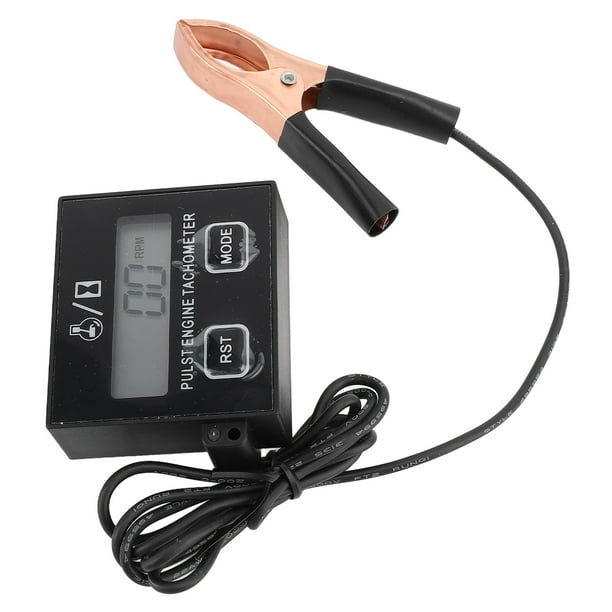 Tacómetro Digital De Motosierra, Tacómetro De Motor De Pulso Inductivo Versátil 30000 RPM Para Cortacésped