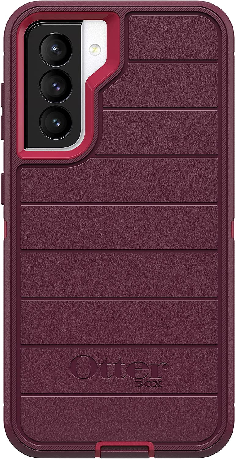 OtterBox Galaxy S21 5G (Only) - Defender Series Pro Case - Berry Potion (Raspberry Wine/Boysenberry) - Screenless Edition - Rugged & Durable - with Port Protection - Holster Clip Included - Non-Retai