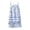 Blue, variant on MAIHAN Womens Casual Shorts Set Summer Clothing Sets Sleeveless Tie Tank Top Elastic Drawstring Shorts Casual Shorts Suits for Women 2026 for Casual and Summer Wear