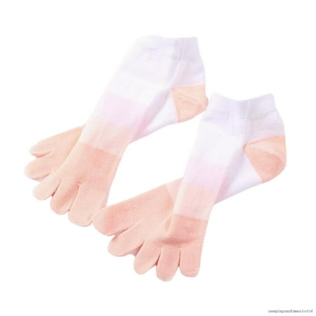 

Women Cotton Toe Socks Five Finger Socks Breathable Sports Ankle Crew Socks