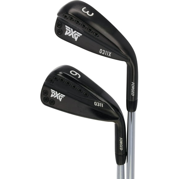 Pre-Owned PXG 0311X Xtreme Dark / 0311 Xtreme Dark Combo 3-PW IronSet Stiff KBS Tour-V RH