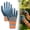 Blue, variant on QIJGEBGG Premium Nylon Work Gloves Firm Nitrile Grip, 3D-Comfort Stretchy Fit, Thin & Lightweight, Protective & Durable, Breathable, Machine Washable Insulated Cut Resistant Latex Glove