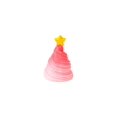 thumbnail image 2 of Mini Christmas Tree Figurines,1Pc Colorful Resin Small Christmas Tree Ornaments, Creative Micro Landscape Decorations, Star Top Tiny Xmas Tree Statues, Cute Tabletop Miniature Holiday Decor Ornament, 2 of 2