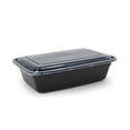 thumbnail image 2 of (2 pack) Mainstays 10-Piece Meal Prep Containers with Lids, Single Compartment, BPA-Free, Leak-Resistant, Microwave and Dishwasher Safe, Made for Family Meals and Easy Serving, 2 of 11