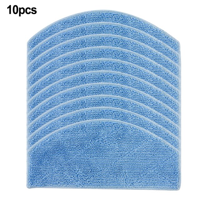 Robot Vacuum Cleaner Accessories Mop Cloth for Lubluelu Sl68W Vacuum Cleaner 10 Pack