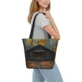 thumbnail image 2 of Disketp Rustic Cabin Autumn Forest for Women’s Casual Shoulder Tote Bag Cross-body Handbags for Shopping, Travel and Daily Use, 2 of 6