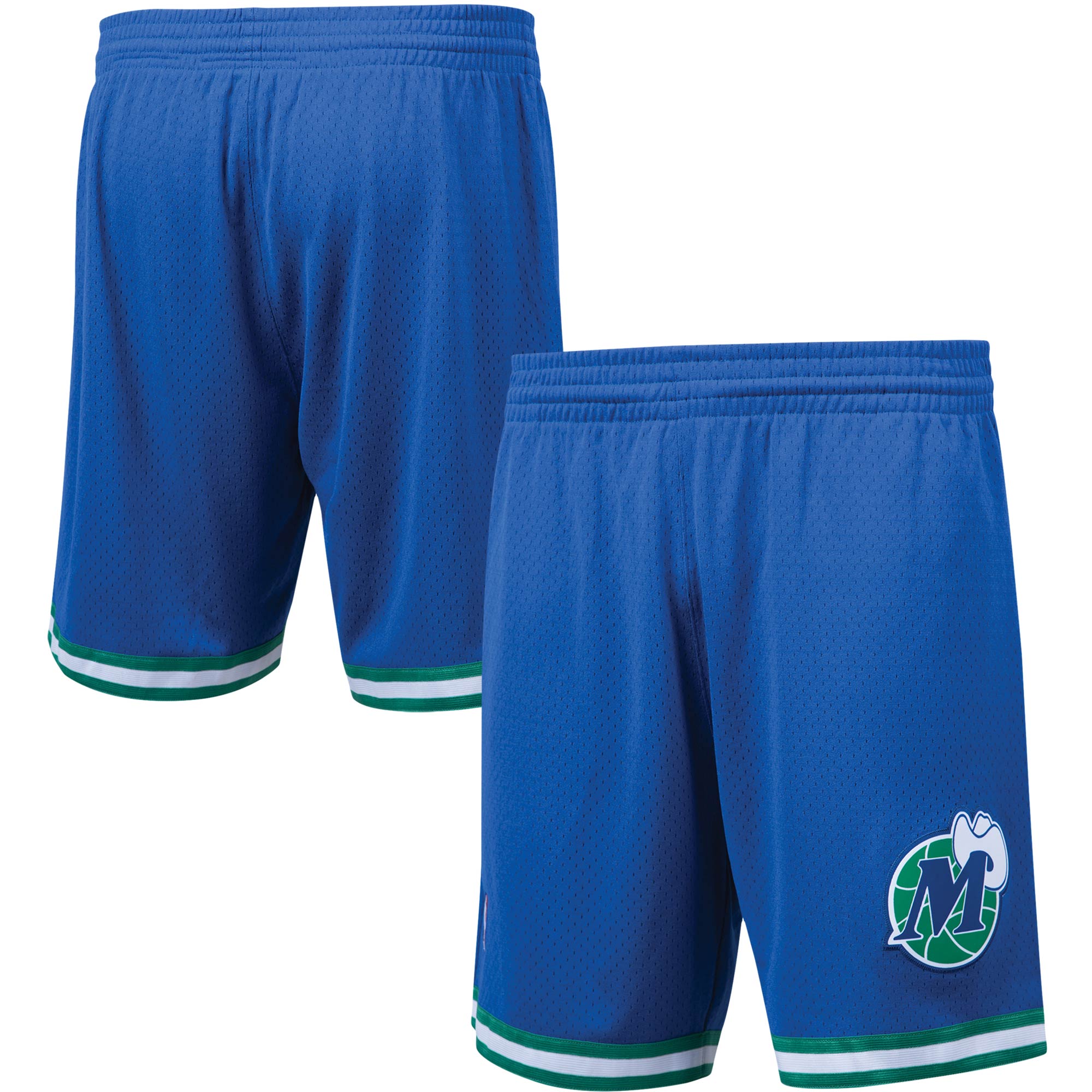 dallas mavericks hardwood classic shorts