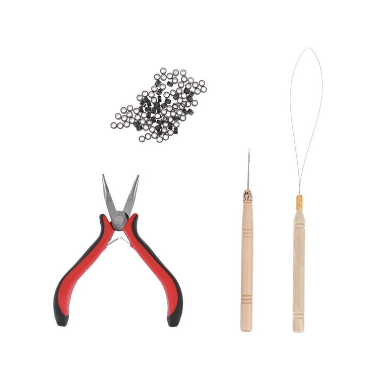 Professional Micro Ring Hair Extensions Application Pliers Tool