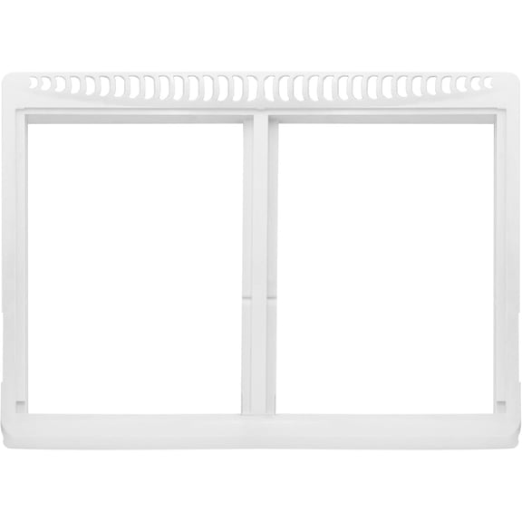 240364787 Crisper Pan Cover for Frigidaire Refrigerator AP4432913 240364714 240364725 240364794 1512532 Crisper Drawer Cover Shelf Frame Without Glass White