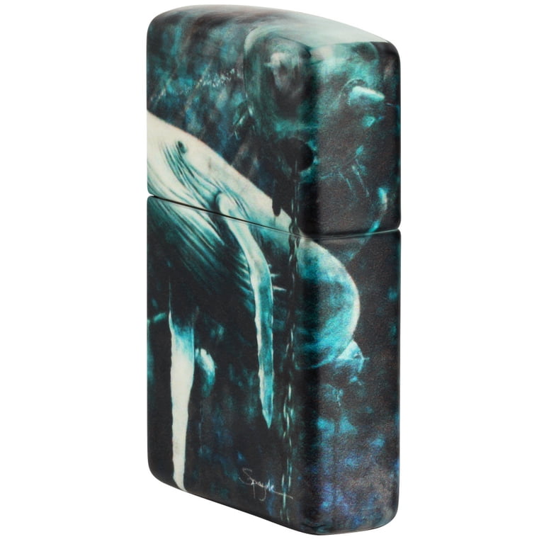 Zippo 48627 Spazuk Whales With Underwater Mines Design Lighter