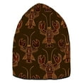 thumbnail image 6 of joogoo Cool Lobster Beanie Hats Cuffed Winter Warm Knit Thick Beanies, 6 of 7