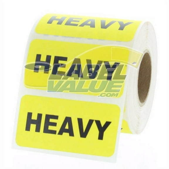 HEAVY Labels 2" x 1"