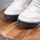 thumbnail image 5 of Ni - ke Ni - ke Air Jordan 5 Boys Size 7Y White Concord Grape Basketball Sneaker 440888-141, 5 of 5
