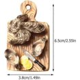 thumbnail image 2 of 4 pieces food refrigerator stickers Lemon pepper Oyster omelet, 2 of 5