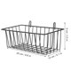 thumbnail image 2 of Cesta de almacenamiento de alambre, cesta colgante de almacenamiento de cocina, cesta de almacenamiento colgante para baño, 2 of 7