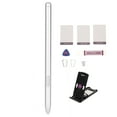 thumbnail image 1 of Lápiz óptico para tableta Galaxy Tab S7 S7+Plus con 10 puntas reemplazables, 4096 niveles de sensibilidad a la presión, lápiz óptico magnético plateado, 1 of 5