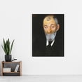 thumbnail image 2 of Grigoriev Portrait Lev Shestov Painting Extra Large Art Print Wall Mural Poster Premium XL, 2 of 3