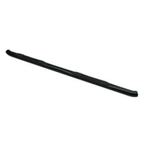 Westin 23-3155 E-Series 3" Round Nerf Step Bars - Black Powdercoat Finish