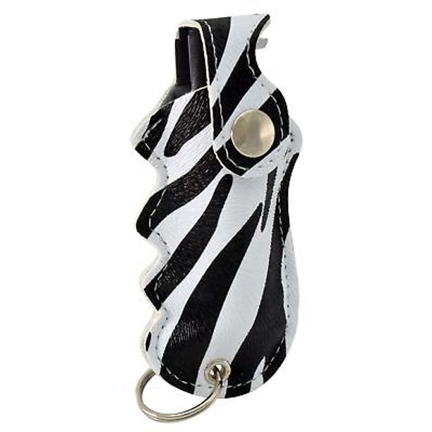 Pepper Defense Zebra Print Premium Self Defense 10 OC Pepper Spray