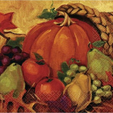 Harvest Still Life 16 Dinner Napkins Fall Thanksgiving