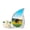 Cat-3, variant on VALERASH Teardrop Cat Urns for Human Ashes Adult Female - Northern Light Cremation Urns for Human Ashes- 3 Inch