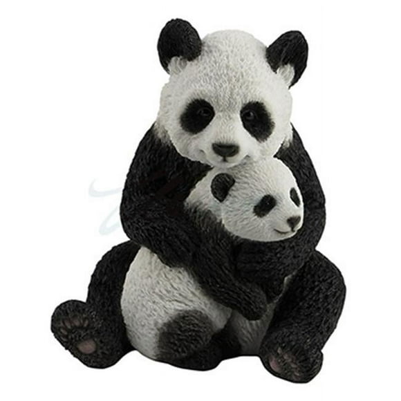 Veronese Design WU77007AA Veronese Design Mother Panda Hugging Cub Sculpture