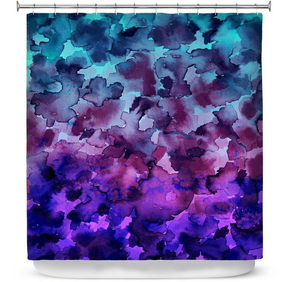 Shower Curtains 70" x 73" from DiaNoche Designs by Julia Di Sano - Floral Color V