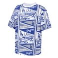 thumbnail image 2 of Youth Outerstuff  Blue Los Angeles Dodgers All-Over Pennant T-Shirt, 2 of 3