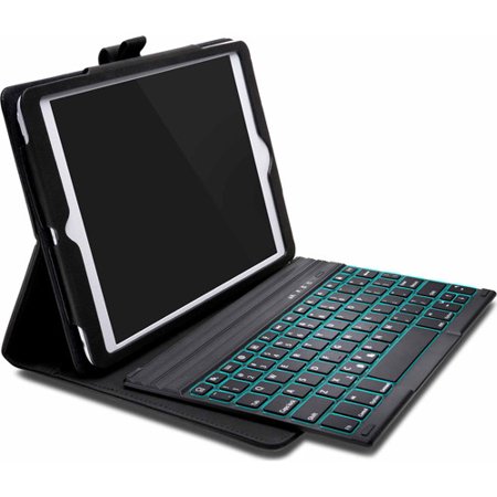 KeyFolio Pro Folio with Backlit Keyboard for iPad Air, Black