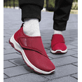 thumbnail image 2 of Women's and Men's Walking Sneakers Adjustable Comfort for hook and loop fastener Casual Shoes, 2 of 10
