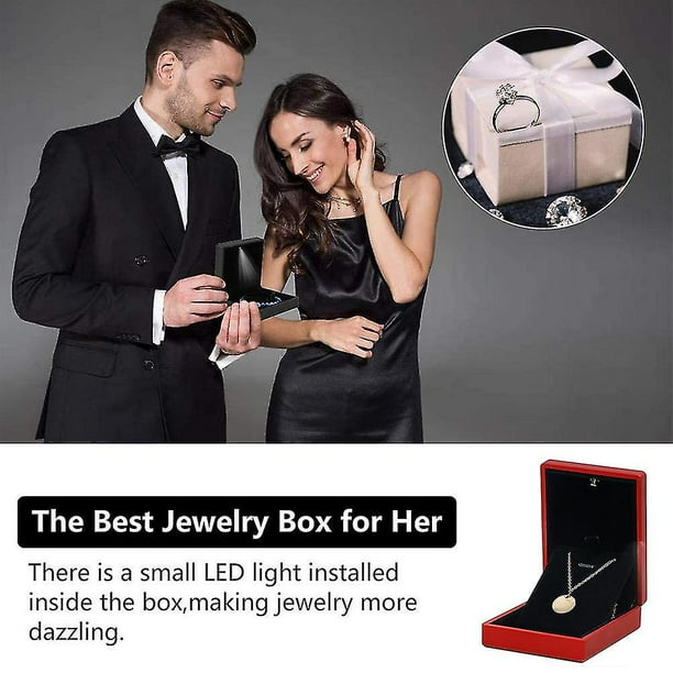 Jewelry box with light online