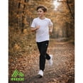 thumbnail image 3 of RBX Boys Sweatpants Tricot Soft Stretch Performance Boys Joggers with Elastic Waist & Pockets 4 Pack, 3 of 7