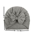thumbnail image 2 of Holloyiver Fashion Children's Hat Double Bowknot Winter Warm Hood Tire Cap Indian Cap, 2 of 2