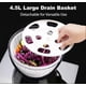 thumbnail image 3 of Electric Salad Spinner, 4.5L Lettuce Spinner, Rechargeable Large Salad Spinner, 3 of 5