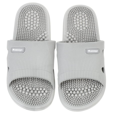 

Etereauty Slippers Summer Sandals Foot Slipper Indoor Footwear Household Acupressure Acupoint Non Massaging Point Stone Shower