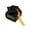 Black, variant on Graduation Cap Shaped Gift Box with Tassel – Candy Packaging & Storage Bag for Party Favors, Graduation Celebration