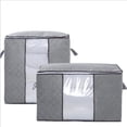 thumbnail image 6 of Clothes Storage Bins Foldable Closet Organizer Storage Containers with Durable Handles Thick Fabric for Clothing, Blanket, 6 of 8