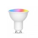 thumbnail image 1 of TUYA Wifi Smart GU10 Light Bulb Spotlight RGB+CCT 100-240V 4W Dimmable, 1 of 5